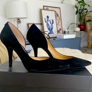 Michael Kors D’orsay suede shoes